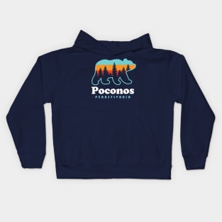 Pocono Mountains Pennsylvania Kids Hoodie